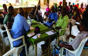 The ICM Mediator and CSOs Advisors holding Meeting in Jikandor – Jan. 2024